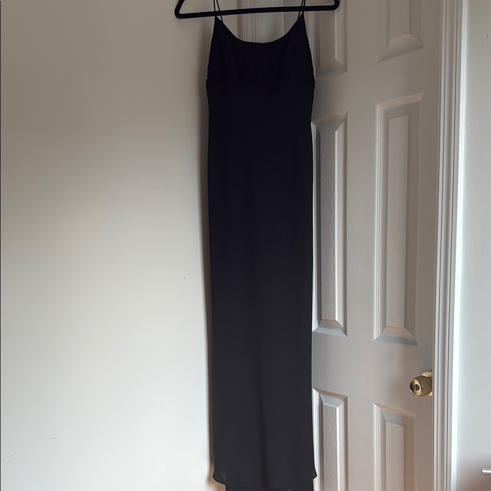 Elegant Black Maxi Dress